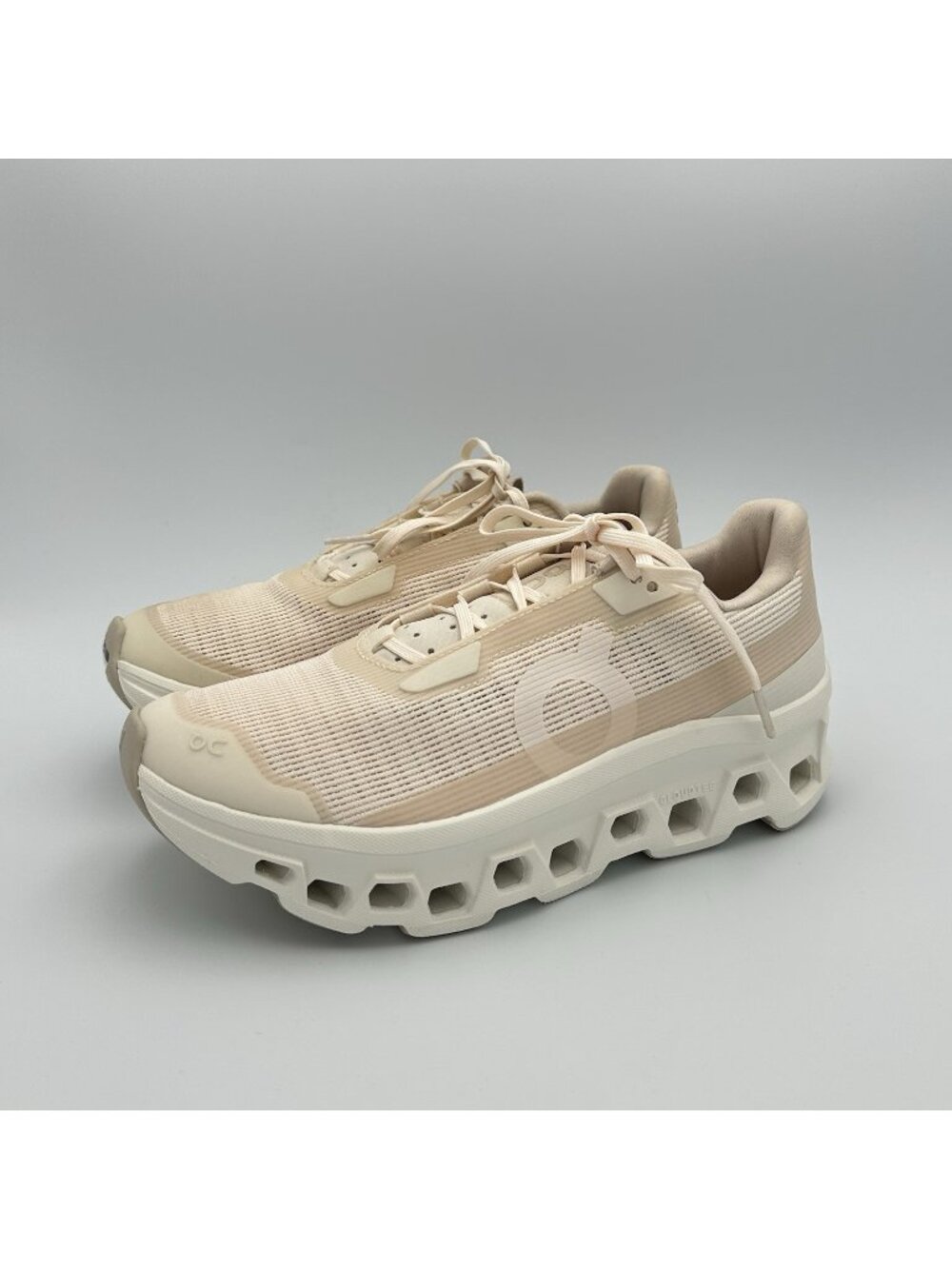 On Cloudmonster Void Running Shoes Women’s Size 7.5 Ivory Shoes 3WF10493043